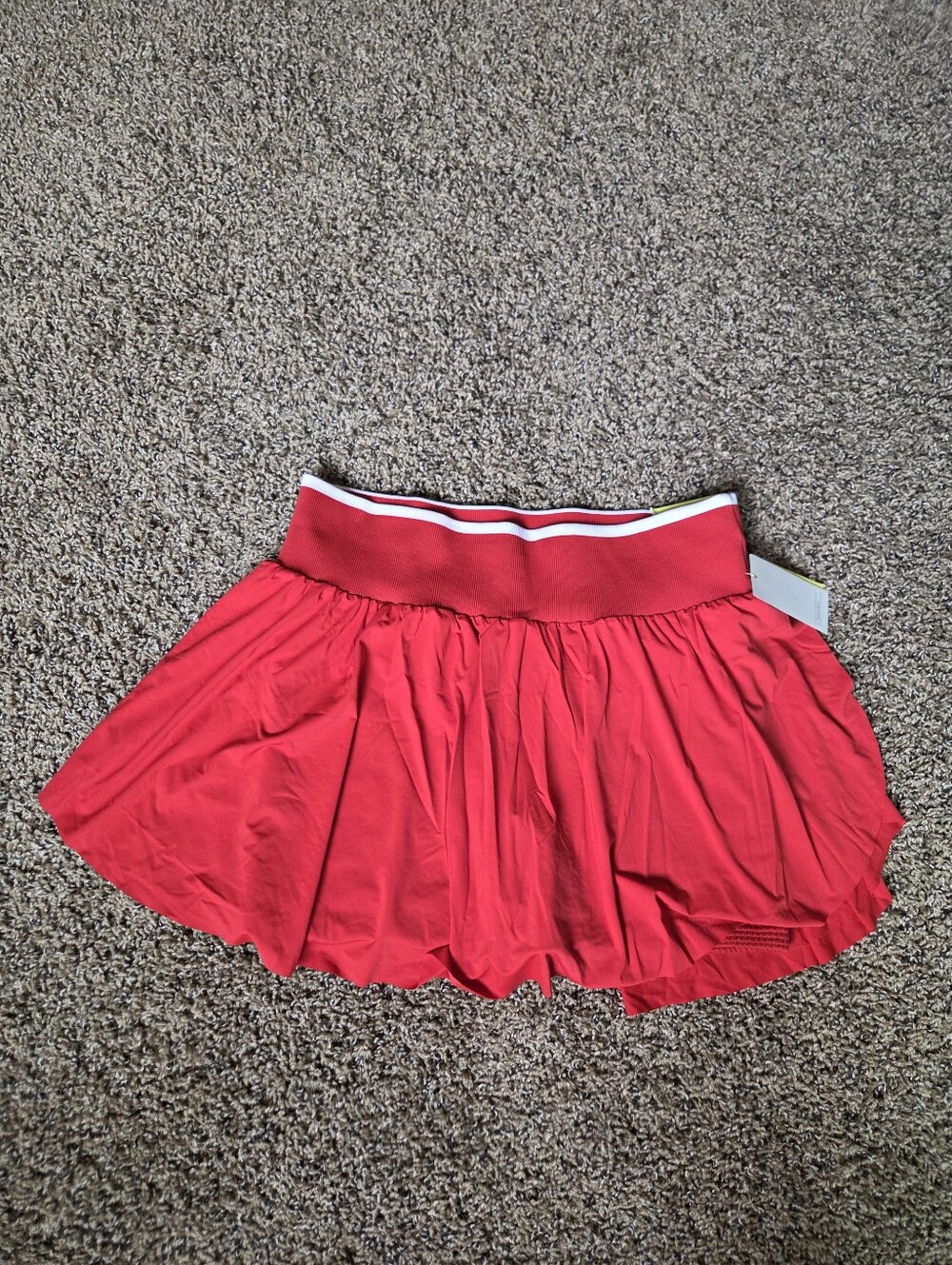 NWT All in Motion Knit Skort Large Red